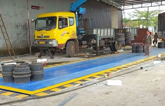 Lắp đặt cân ô tô giá rẻ