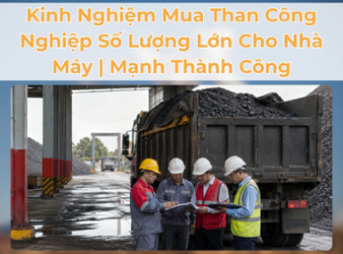 Kinh Nghiệm Mua Than Công Nghiệp Số Lượng Lớn Cho Nhà Máy | Mạnh Thành Công