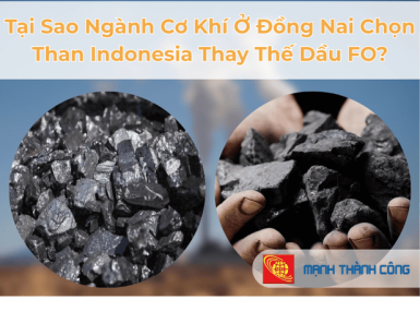 Tại Sao Ngành Cơ Khí Ở Đồng Nai Chọn Than Indonesia Thay Thế Dầu FO?